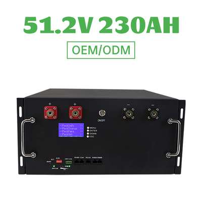 Rack Mounted  Battery Pack 51.2V 230AH