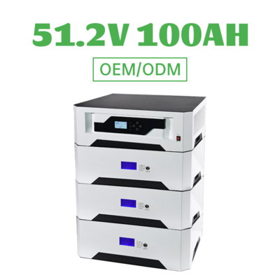 Stackable  Battery Pack 51.2V 100AH